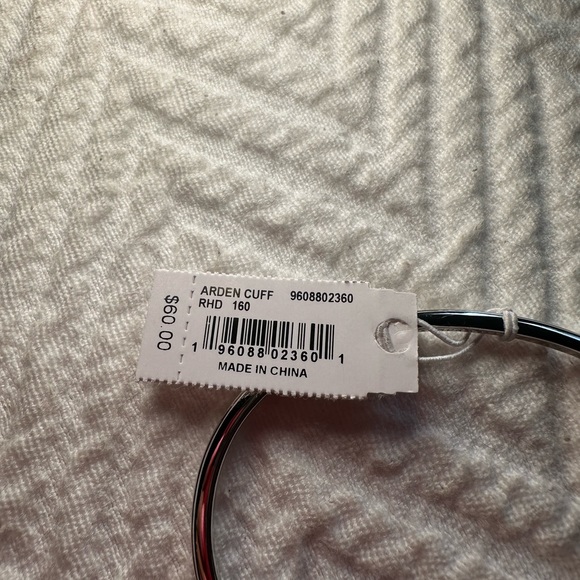 NWT Kendra Scott Arden cuff bracelet in silver - Picture 2 of 7